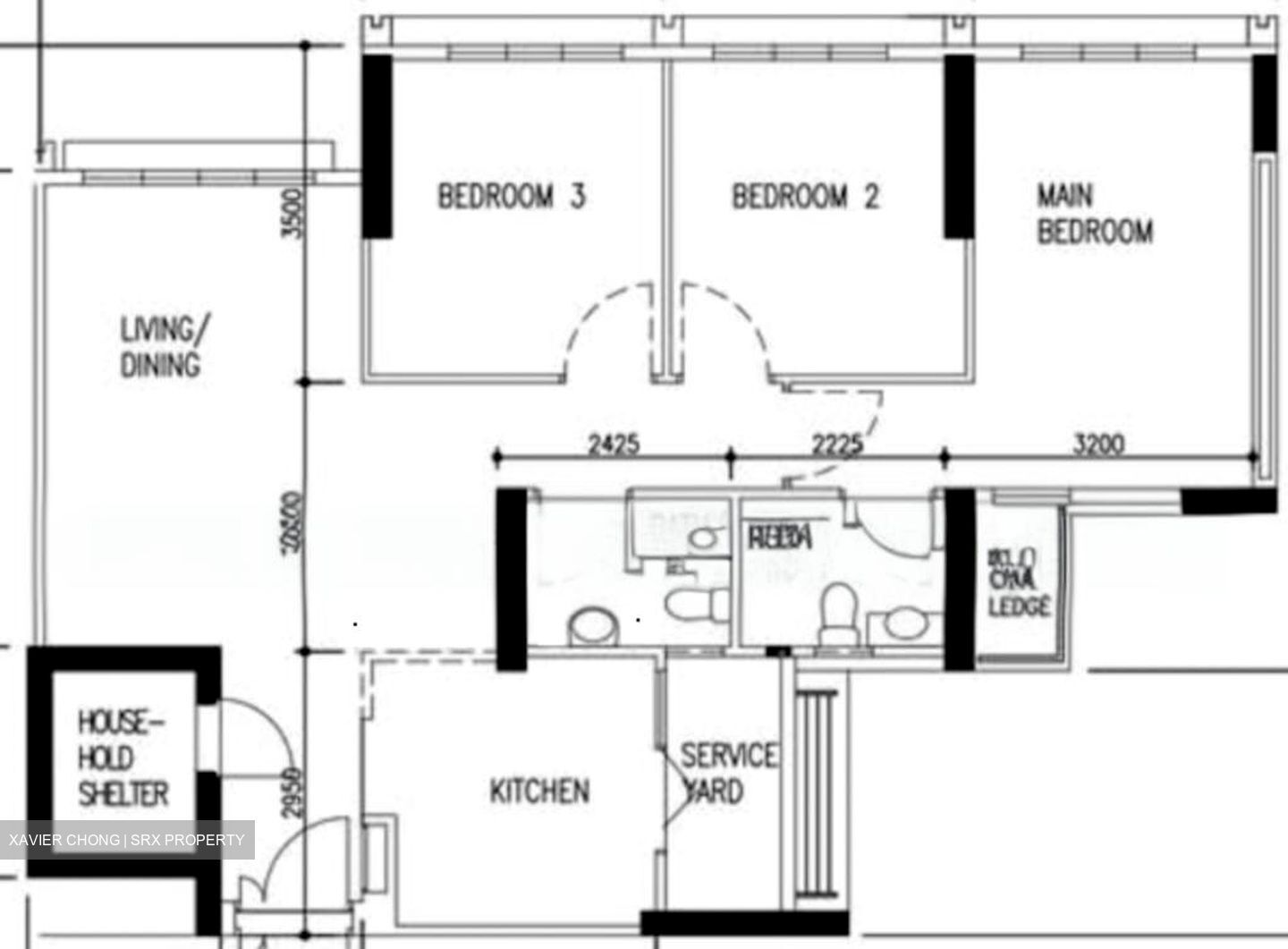 Blk 224A Matilda Edge (Punggol), HDB 4 Rooms #565040011